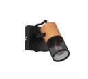 Trio Lighting Trio TOSH ceiling spotlight | 1x E14 max 40W | black | IP20 | 13.7 cm