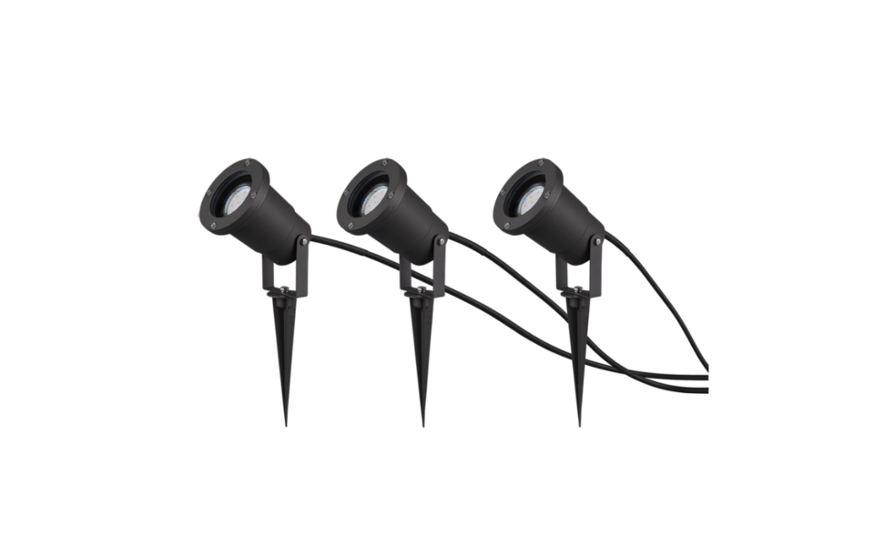Trio Lighting Trio UBANGI plafondspot | GU10 Fitting | antraciet | Ø 9,5 cm | IP65 | excl. 3x GU10 | max. 10W Trio Lighting Trio UBANGI plafondspot | GU10 Fitting | antraciet | Ø 9,5 cm | IP65 | excl. 3x GU10 | max. 10W