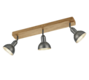 Trio Lighting Trio DELHI ceiling spotlight | 3x E14 max 40W | IP20 | 20.5 cm