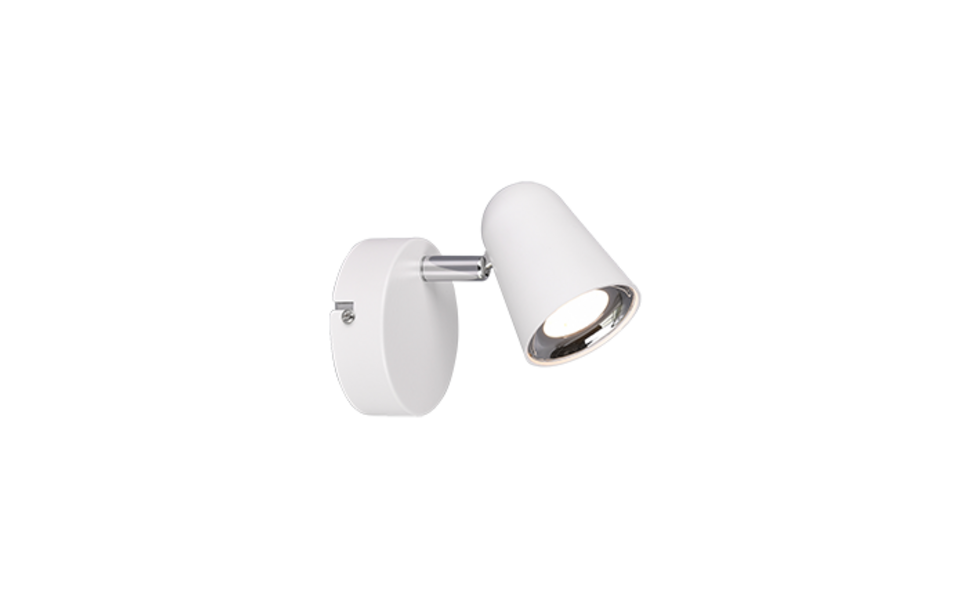 Trio Lighting Trio TOULOUSE plafondspot | LED | wit mat | 9 x 12 cm | IP20 | 1x 3,5W | 400 lm | 3000K | niet dimbaar Trio Lighting Trio TOULOUSE plafondspot | LED | wit mat | 9 x 12 cm | IP20 | 1x 3,5W | 400 lm | 3000K | niet dimbaar