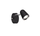 Trio Lighting Trio TOULOUSE plafondspot | LED | mat zwart | 9 x 12 cm | IP20 | 1x 3,5W | 400 lm | 3000K | niet dimbaar
