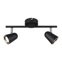 Trio TOULOUSE plafondspot | LED | mat zwart | 34 x 9 cm | IP20 Trio TOULOUSE plafondspot | LED | mat zwart | 34 x 9 cm | IP20