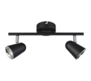 Trio Lighting Trio TOULOUSE ceiling spotlight | 2x 3.5W 400 lm 3000K | black | IP20 | 17 cm