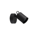 Trio Lighting Trio PAGO plafondspot | GU10 Fitting | mat zwart met zwart | 9 x 10 cm | IP20 | excl. 1x GU10 | max. 35W