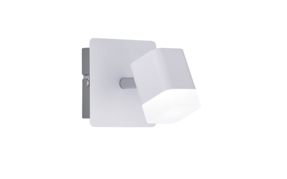 Trio Lighting Trio ROUBAIX ceiling spotlight | 1x 3.5W 400 lm 3000K | chrome | Ø 10 cm | IP20 | 11.5 cm