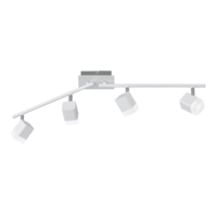 Trio ROUBAIX plafondspot | LED | wit mat/wit | 78 x 9 cm | IP20