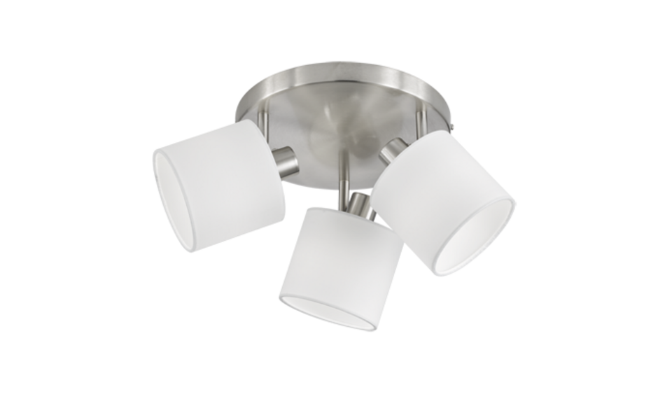 Trio Lighting Trio TOMMY ceiling spotlight | 3x E14 max 40W | white | Ø 25 cm | IP20 | 19 cm