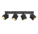 Trio Lighting Trio TOMMY ceiling spotlight | 4x E14 max 40W | IP20 | 19 cm
