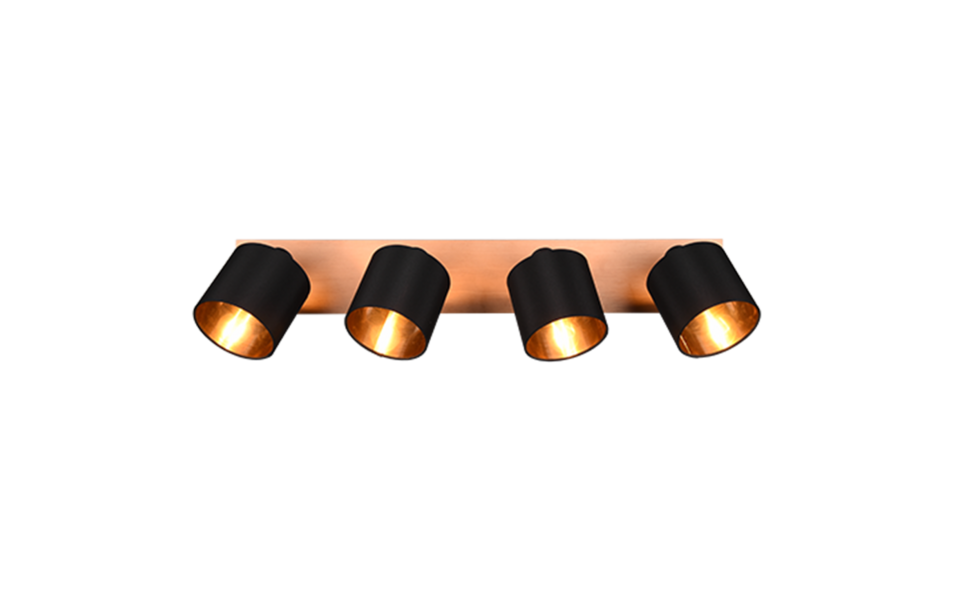 Trio Lighting Trio TOMMY ceiling spotlight | 4x E14 max 40W | Ø 71.5 cm | IP20 | 19.5 cm Trio Lighting Trio TOMMY ceiling spotlight | 4x E14 max 40W | Ø 71.5 cm | IP20 | 19.5 cm