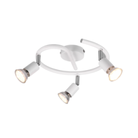Trio PARIS ceiling spotlight | GU10 | chrome | Ø 26 cm | IP20