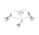 Trio Lighting Trio PARIS plafondspot | GU10 Fitting | wit mat | Ø 25 cm | IP20 | excl. 3x GU10 | max. 35W
