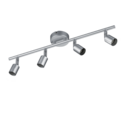 Trio Lighting Trio PARIS ceiling spotlight | 4x GU10 | titanium | IP20 | 13.5 cm