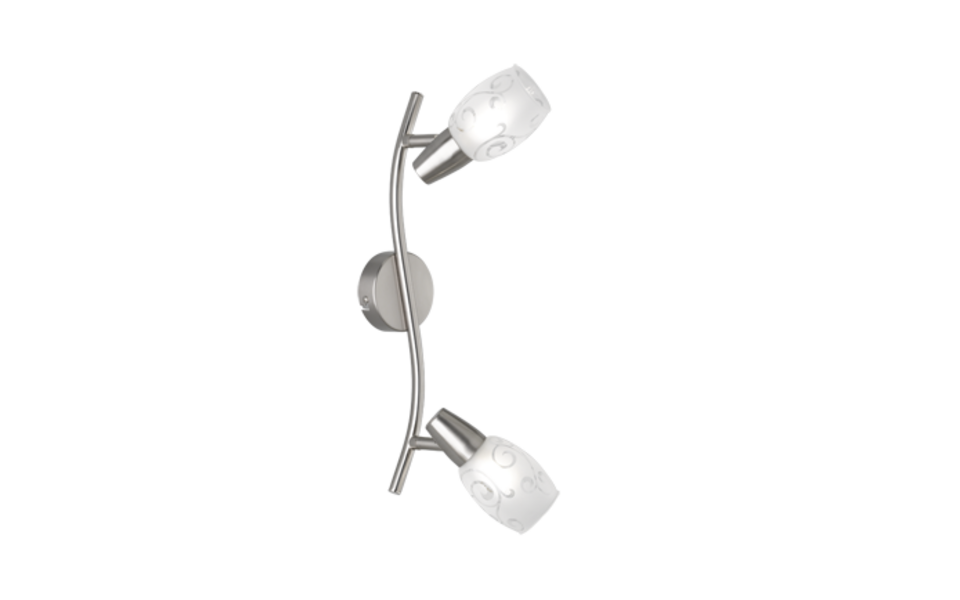 Trio Lighting Trio COLMAR ceiling spotlight | 2x E14 max 40W | IP20 | 19 cm Trio Lighting Trio COLMAR ceiling spotlight | 2x E14 max 40W | IP20 | 19 cm
