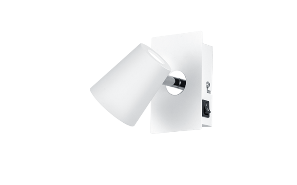 Trio Lighting Trio NARCOS ceiling spotlight | 1x 6.5W 650 lm 3000K | chrome | IP20 | 12 cm Trio Lighting Trio NARCOS ceiling spotlight | 1x 6.5W 650 lm 3000K | chrome | IP20 | 12 cm