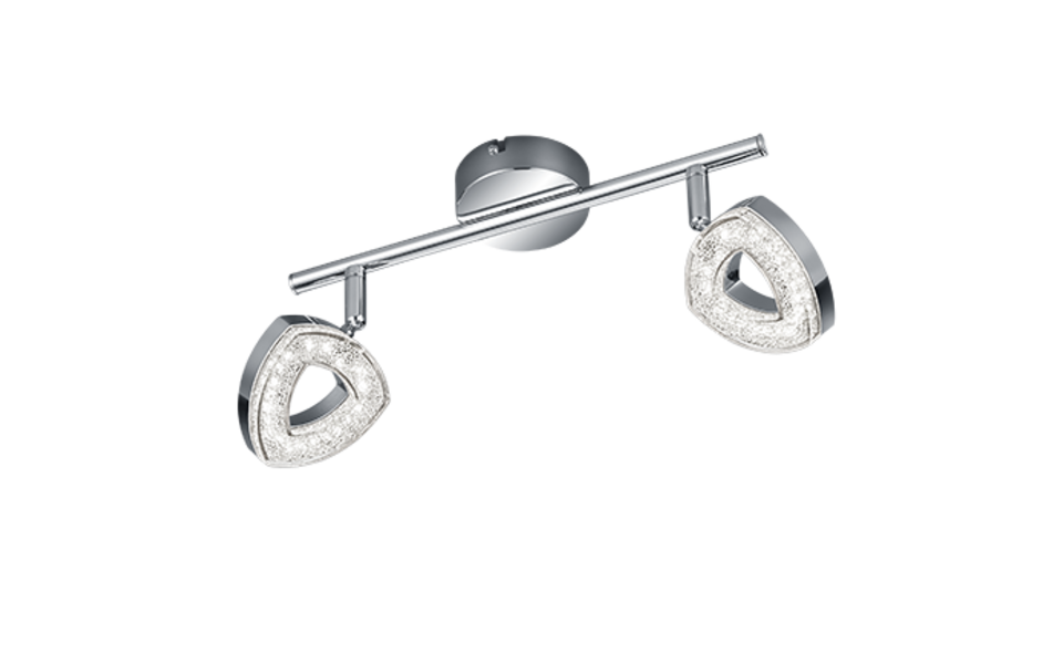 Trio Lighting Trio TOURS ceiling spotlight | 2x 3.5W 400 lm 3000K | IP20 | 13 cm