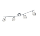 Trio Lighting Trio TOURS ceiling spotlight | 4x 3.5W 400 lm 3000K | IP20 | 14 cm