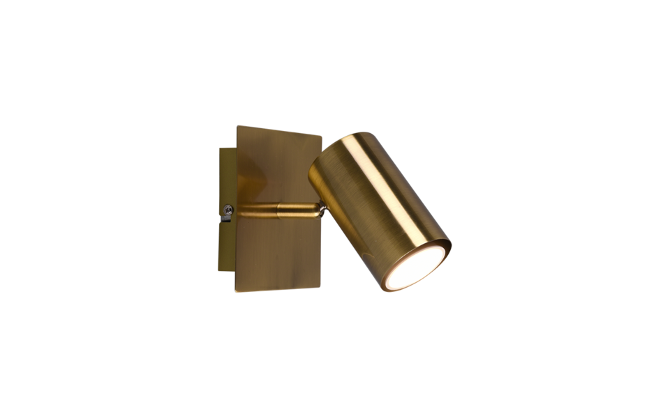 Trio Lighting Trio MARLEY plafondspot | GU10 Fitting | oud brons | 12 x 12 cm | IP20 | excl. 1x GU10 | max. 25W