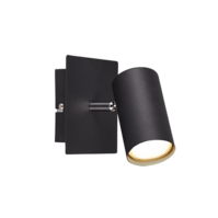 Trio MARLEY ceiling spotlight | GU10 | black | Ø 12 cm | IP20 Trio MARLEY ceiling spotlight | GU10 | black | Ø 12 cm | IP20