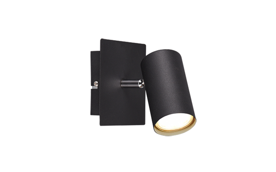 Trio Lighting Trio MARLEY ceiling spotlight | 1x GU10 | black | Ø 12 cm | IP20 | 15 cm Trio Lighting Trio MARLEY ceiling spotlight | 1x GU10 | black | Ø 12 cm | IP20 | 15 cm