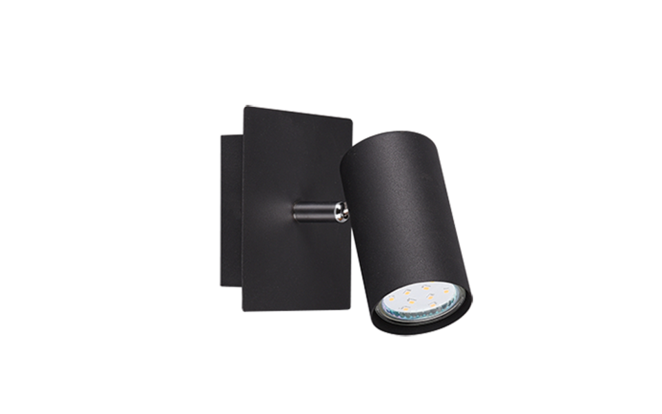 Trio Lighting Trio MARLEY ceiling spotlight | 1x GU10 | black | Ø 12 cm | IP20 | 15 cm Trio Lighting Trio MARLEY ceiling spotlight | 1x GU10 | black | Ø 12 cm | IP20 | 15 cm