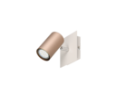 Trio Lighting Trio MARLEY plafondspot | GU10 Fitting | koffie | 12 x 12 cm | IP20 | excl. 1x GU10 | max. 25W