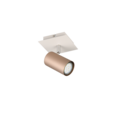 Trio Lighting Trio MARLEY plafondspot | GU10 Fitting | koffie | 12 x 12 cm | IP20 | excl. 1x GU10 | max. 25W
