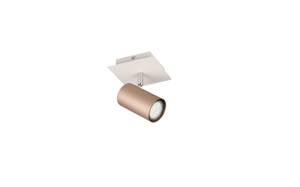 Trio Lighting Trio MARLEY ceiling spotlight | 1x GU10 | mocha brown | Ø 12 cm | IP20 | 15 cm Trio Lighting Trio MARLEY ceiling spotlight | 1x GU10 | mocha brown | Ø 12 cm | IP20 | 15 cm