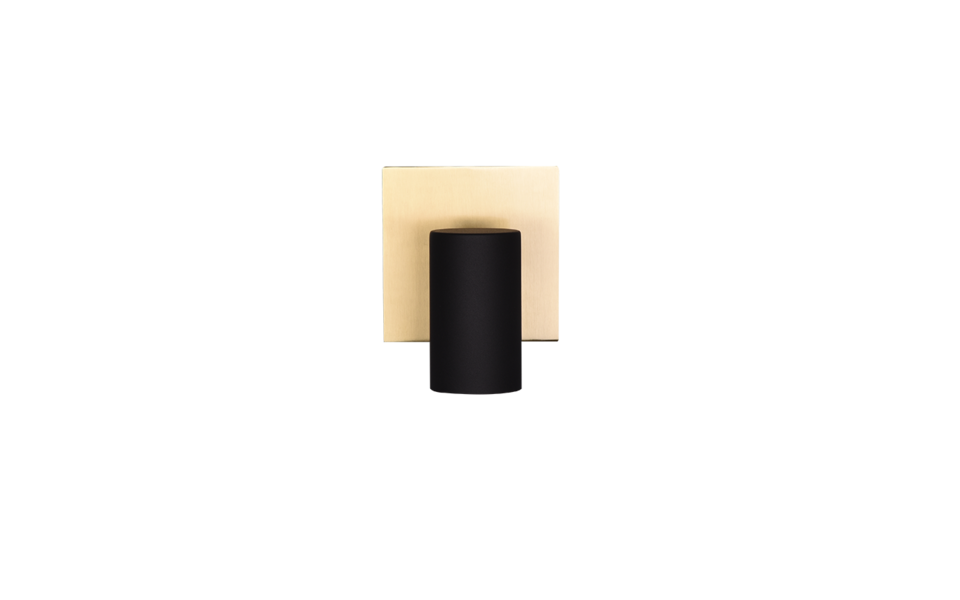Trio Lighting Trio MARLEY ceiling spotlight | 1x GU10 | black with gold | Ø 12 cm | IP20 | 15 cm