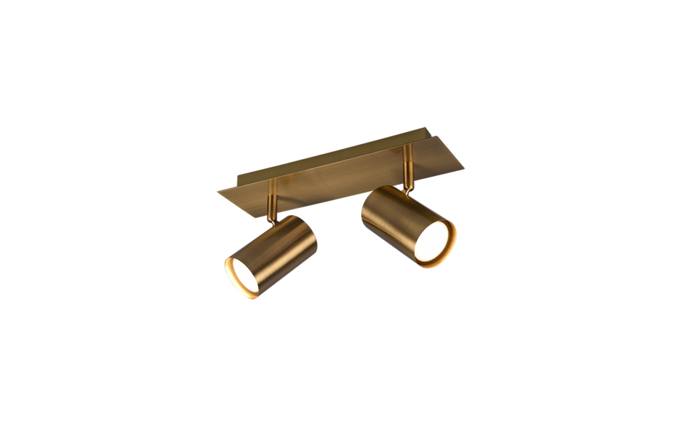 Trio Lighting Trio MARLEY ceiling spotlight | 2x GU10 | IP20 | 15 cm