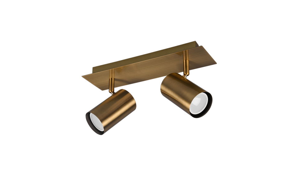 Trio Lighting Trio MARLEY ceiling spotlight | 2x GU10 | IP20 | 15 cm