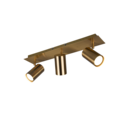 Trio Lighting Trio MARLEY plafondspot | GU10 Fitting | oud brons | 48 x 9 cm | IP20 | excl. 3x GU10 | max. 35W