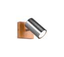 Trio Lighting Trio MARLEY plafondspot | GU10 Fitting | nikkel mat | 9 x 12 cm | IP20 | excl. 1x GU10 | max. 15W