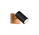 Trio Lighting Trio MARLEY ceiling spotlight | 1x GU10 | black | IP20 | 16 cm