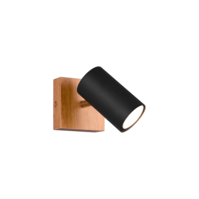 Trio MARLEY ceiling spotlight | GU10 | black | IP20