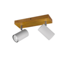 Trio Lighting Trio MARLEY ceiling spotlight | 2x GU10 | chrome | IP20 | 16 cm