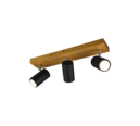 Trio Lighting Trio MARLEY plafondspot | GU10 Fitting | mat zwart | 44 x 9 cm | IP20 | excl. 3x GU10 | max. 35W