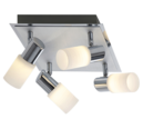 Trio Lighting Trio CLAPTON ceiling spotlight | 4x 4.3W 430 lm 3000K | IP20 | 18.5 cm