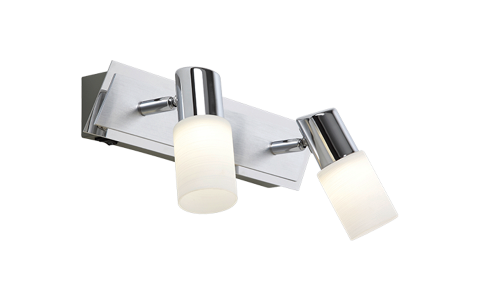 Trio Lighting Trio CLAPTON ceiling spotlight | 2x 4.3W 430 lm 3000K | IP20 | 18.5 cm Trio Lighting Trio CLAPTON ceiling spotlight | 2x 4.3W 430 lm 3000K | IP20 | 18.5 cm