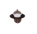 Trio Lighting Trio ATRATO wandlamp | GX53 Fitting | roestkleur | 26 x 20 cm | IP44 | excl. 1x GX53 | max. 10W
