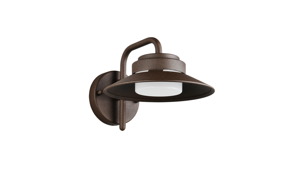 Trio Lighting Trio ATRATO wandlamp | GX53 Fitting | roestkleur | 26 x 20 cm | IP44 | excl. 1x GX53 | max. 10W Trio Lighting Trio ATRATO wandlamp | GX53 Fitting | roestkleur | 26 x 20 cm | IP44 | excl. 1x GX53 | max. 10W