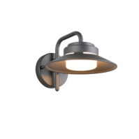 Trio ATRATO wandlamp | antraciet | IP44 | GX53 Fitting