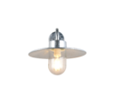 Trio Lighting Trio TANA wandlamp | E27 Fitting | zink kleur | 31 x 41 cm | IP44 | excl. 1x E27 | max. 20W