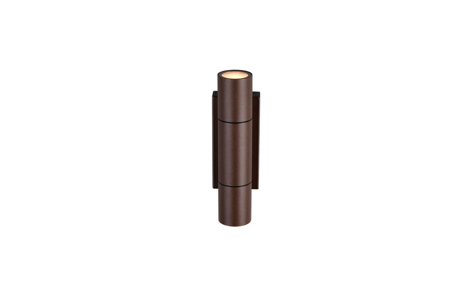 Trio Lighting Trio YAMUNA wandlamp | GU10 Fitting | roestkleur | 7,5 x 8,5 cm | IP65 | excl. 2x GU10 | max. 10W Trio Lighting Trio YAMUNA wandlamp | GU10 Fitting | roestkleur | 7,5 x 8,5 cm | IP65 | excl. 2x GU10 | max. 10W
