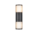 Trio Lighting Trio VOLGA wandlamp | E27 Fitting | antraciet | 8,5 x 30 cm | IP54 | excl. 2x E27 | max. 25W
