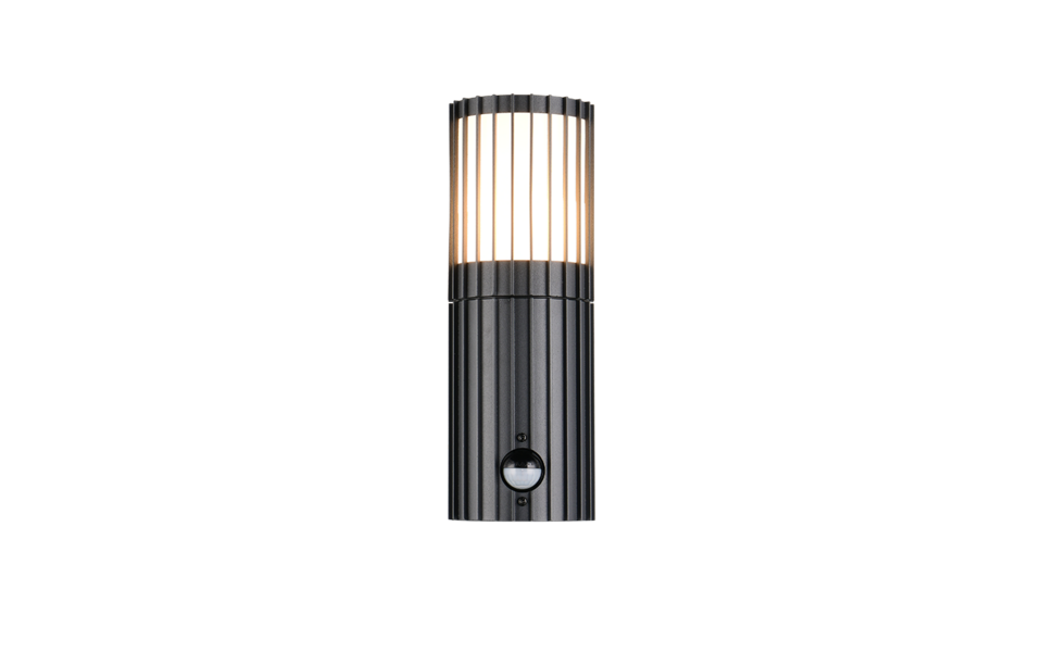 Trio Lighting Trio VOLGA wandlamp | E27 Fitting | antraciet | 8,5 x 12 cm | IP54 | excl. 1x E27 | max. 25W