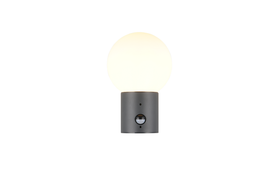 Trio Lighting Trio MURES wandlamp | E27 Fitting | antraciet met wit | Ø 18 cm | IP44 | excl. 1x E27 | max. 40W Trio Lighting Trio MURES wandlamp | E27 Fitting | antraciet met wit | Ø 18 cm | IP44 | excl. 1x E27 | max. 40W