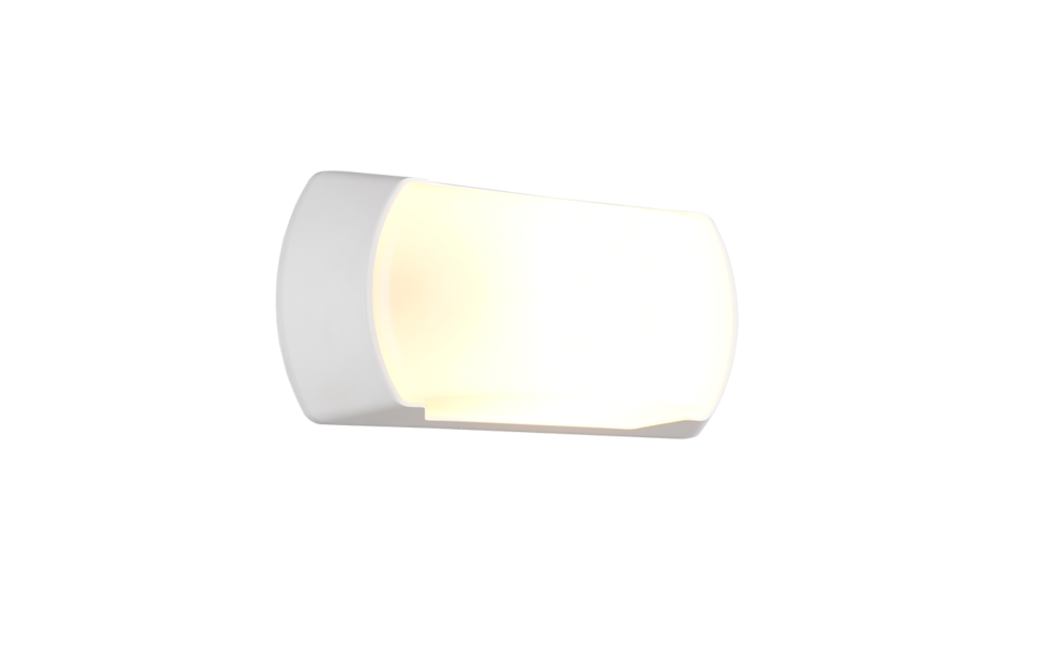 Trio Lighting Trio CUMANA wall light | 1x E27 max 40W | white | 12 cm