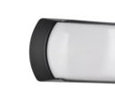 Trio Lighting Trio CUMANA wandlamp | E27 Fitting | zwart | 26 x 12 cm | IP65 | excl. 1x E27 | max. 10W