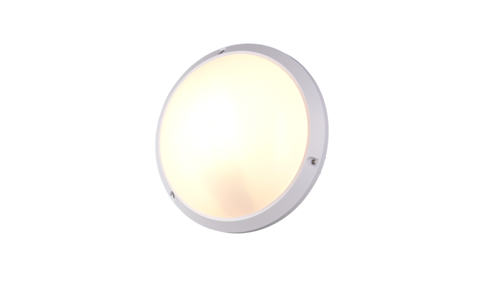 Trio Lighting Trio AMBATO wandlamp | E27 Fitting | wit mat | Ø 27 cm | IP65 | excl. 1x E27 | max. 10W