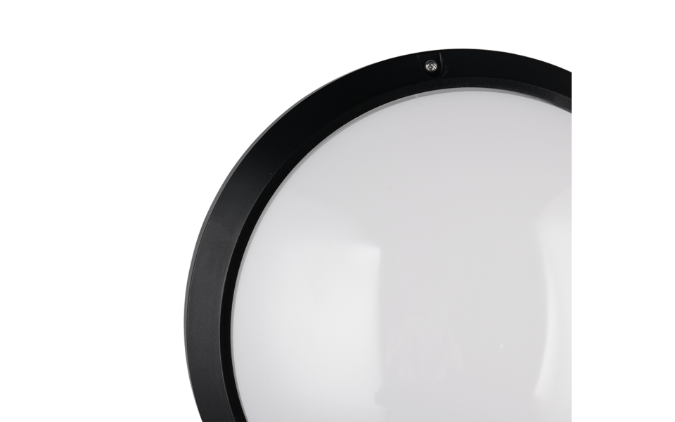 Trio Lighting Trio AMBATO wandlamp | E27 Fitting | mat zwart | Ø 27 cm | IP65 | excl. 1x E27 | max. 10W